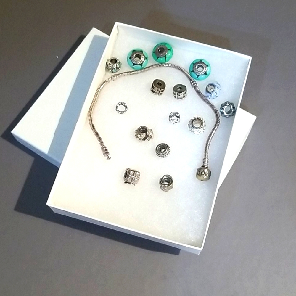 Pandora charm Bracelet Bundle